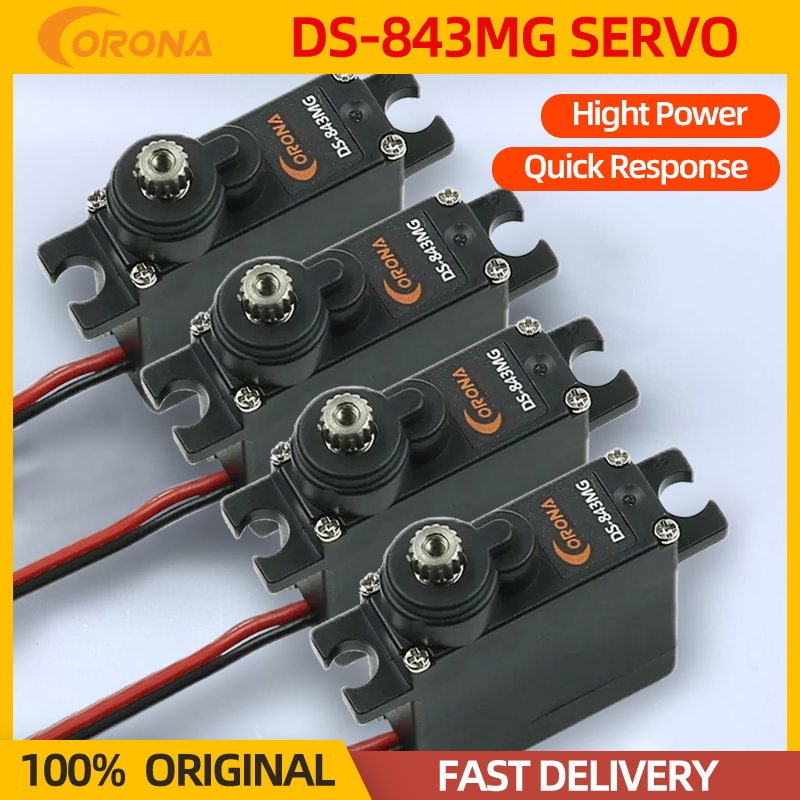 Brushless Motor Thrust Test Stand - 4 STKS Corona DS843MG Digitale Servo